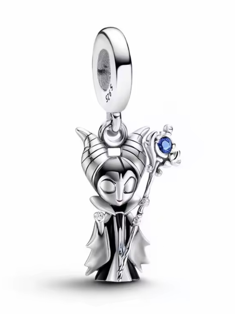 NWOT Disney Villains Maleficent Charm Sterling Silver 925